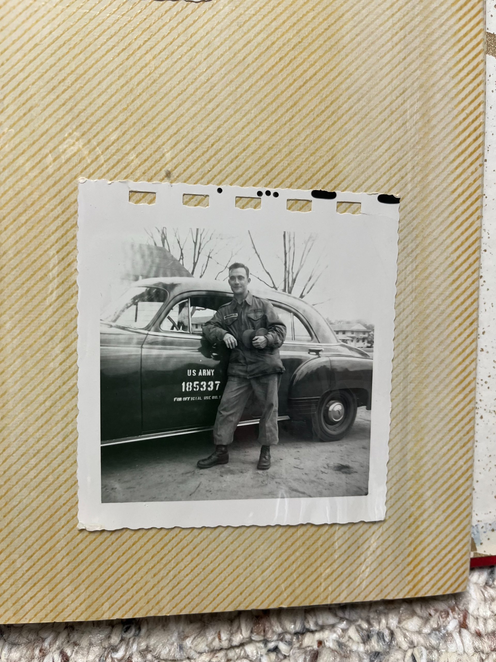 Sidney Kaufman, US Army, early 1950s